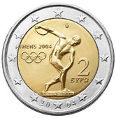 Греция 2 евро 2004