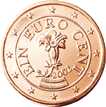 Евро 1 цент Австрия