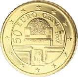 Евро 50 центов Австрия