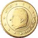 Евро 10 центов Бельгия