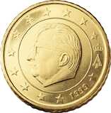 Евро 50 центов Бельгия