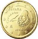 Евро 10 центов Испания