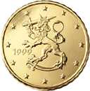 Евро 10 центов Финляндия
