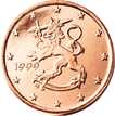 Евро 1 цент Финляндия