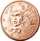 Евро 5 центов Франция