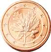 Евро 1 цент Германия