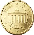 Евро 20 центов Германия