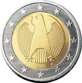 Евро 2 евро Германия