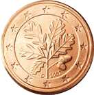 Евро 5 центов Германия