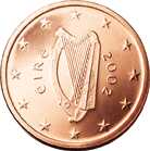 Евро 5 центов Ирландия
