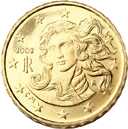 Евро 10 центов Италия
