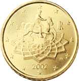 Евро 50 центов Италия
