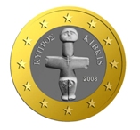 Евро 2 цента Кипр