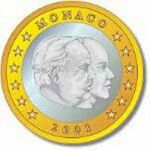 Евро 1 евро Монако