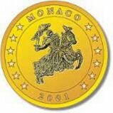 Евро 50 центов Монако