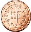 Евро 1 цент Португалия