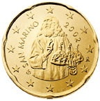 Евро 10 центов Сан Марино