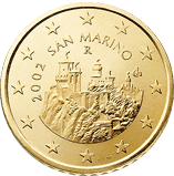 Евро 5 цента Сан Марино