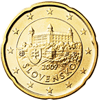 Евро 10 центов Словакия