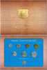 Набор 2002 ММД с серебряным жетоном