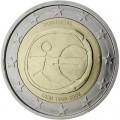 2 евро 2009 10 лет Экономическому и валютному союзу, Португалия