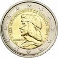 2 евро 2012 Монако 500 лет независимости