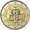 2 евро 2013 Словакия Кирилл и Мефодий
