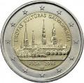 2 евро 2014 Латвия, Рига