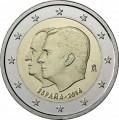 2 евро 2014 Испания, Вступление на престол