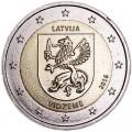 2 евро 2016 Латвия, Видземе