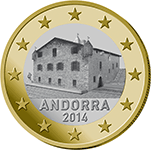 1 евро Андорра