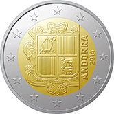 2 евро Андорра