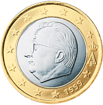 1 евро Бельгия