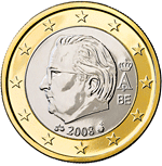 1 евро Бельгия