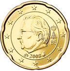 20 центов Бельгия