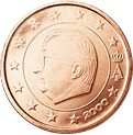 2 центов Бельгия