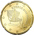 20 центов Кипр