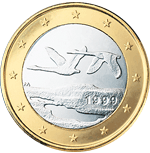 1 евро Финляндия