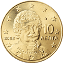 10 центов Греция