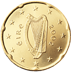 20 центов Ирландия