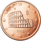 5 центов Италия