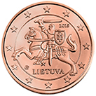 5 центов Литва
