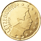 20 центов Люксембург