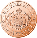 2 центов Монако