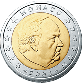 2 евро Монако