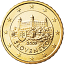 10 центов Словакия