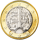 1 евро Словакия