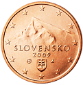 2 центов Словакия