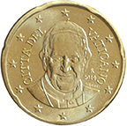 20 центов Ватикан